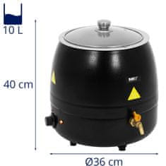 MSW Električni talilnik za vosek za sveče 10 l 400 W