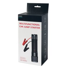 Choetech 3v1 Jump Starter za zagon avtomobila + powerbank 8000mAh + LED svetilka - črna
