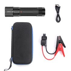 Choetech 3v1 Jump Starter za zagon avtomobila + powerbank 8000mAh + LED svetilka - črna