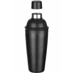 Bar Up 3-delni barski shaker za pijače in koktajle Cobbler 0,8 l – črn