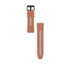 HURTEL Silikonski pas za uro Huawei Watch GT 2/3/4/2 Pro/3 Pro/4 Pro/GT 2e 46 mm – bordo