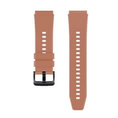 HURTEL Silikonski pas za uro Huawei Watch GT 2/3/4/2 Pro/3 Pro/4 Pro/GT 2e 46 mm – bordo
