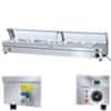 Royal Catering Bemar vodni grelnik s pipo in steklenim pokrovom 2200 W 30 l + 5x posoda GN1/2