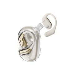 DUDAO Bluetooth poslovna slušalka U17Max OWS USB-C - bela