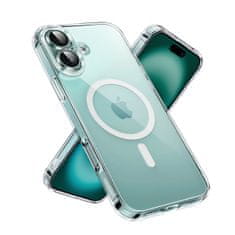 Ugreen Etui za iPhone 16 Classy Clear Magnetic z MagSafe - prozoren