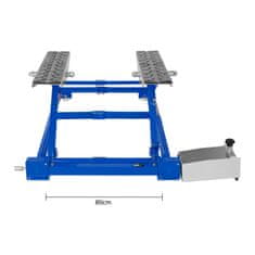 MSW Dvignilnik za avtomobile za delavnico, širina 80–154 cm, 1,5 t