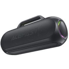 AceFast Brezžični zvočnik za karaoke 200 W z 2 mikrofoni USB-C, črn
