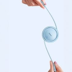 BASEUS Izvlečni kabel USB-C 100 W Free2Draw Mini 1 m, modri