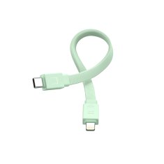 Joyroom Magnetni powerbank 10000 mAh 20 W s stojalom + kabel Lightning – USB-C, zelen
