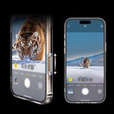 Ugreen Etui za iPhone 16 Pro Classy Clear Magnetic z MagSafe - prozoren