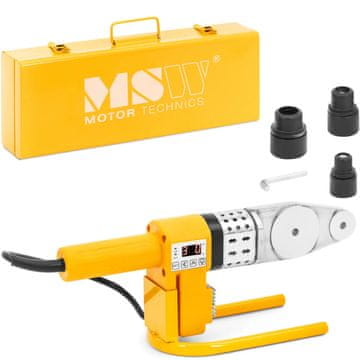 MSW Zvarilnik za cevi PP PB PE PV s premerom 20-32 mm 300C 800 W - komplet