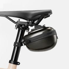 ROCKBROS Trdna kolesarska torba za pod sedež hard shell 0,4 l – črna