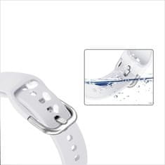 HURTEL Univerzalni silikonski pas za pametno uro Silicone Strap TYS širina 20 mm siva