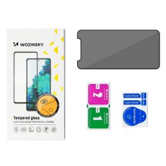 WOZINSKY Tvrdo steklo za iPhone 12 / 12 Pro z filtrom Anti Spy Privacy Glass za zasebnost