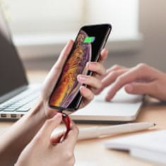 Ugreen Kabel za iPhone Lightning - USB-A MFi 2,4 A, 1 m, rdeč