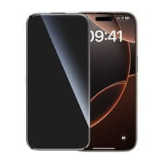 Ugreen Temperirano steklo s privatizacijskim okvirjem za iPhone 16 Pro Max