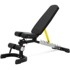 Gymrex Naklonjena treningowa klop z nastavljivo višino za vadbo do 150 kg