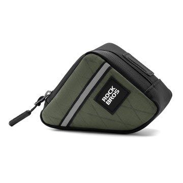 ROCKBROS Torba trójkątna na ramę rowerową 0.25 l - zielona
