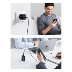 Ugreen Mrežni polnilnik za telefon USB-C 20 W Power Delivery, črn