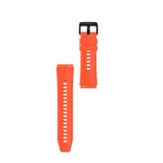 HURTEL Silikonski pas za uro Huawei Watch GT 2/3/4/2 Pro/3 Pro/4 Pro/GT 2e 46 mm – oranžen