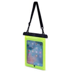 HURTEL Vodotesna torbica za tablico iz PVC-ja z nastavljivim pasom Outdoor - zelena