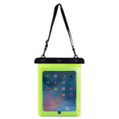 HURTEL Vodotesna torbica za tablico iz PVC-ja z nastavljivim pasom Outdoor - zelena