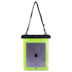 HURTEL Vodotesna torbica za tablico iz PVC-ja z nastavljivim pasom Outdoor - zelena