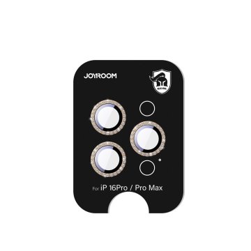 Joyroom Zaščitno steklo za objektive iPhone 16 Pro/16 Pro Max - rjavo