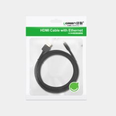 Ugreen Kabel za avdio in video microHDMI - HDMI 2.0 1 m črn