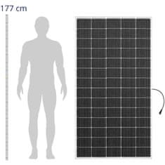 MSW Fotovoltaika za balkon, sončni panel 300 W – komplet