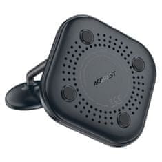 AceFast 2v1 Brezžični polnilnik Qi 15 W in stojalo za iPhone in Apple AirPods E6 črn