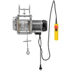 MSW Električni vitli z vrvjo 1300 W 60 m 250 kg