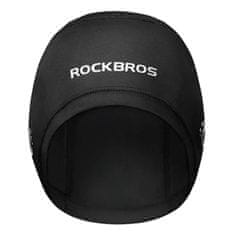 ROCKBROS Kolesarska kapa z izrezom za očala - črna