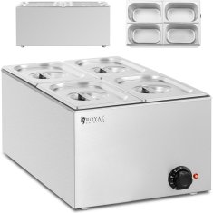 Royal Catering Bemar električni grelnik 4 x GN 1/4 640 W