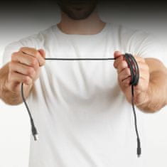 SBS Kabel USB-A - USB-C 1,5 m - črn