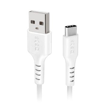 SBS Kabel USB-A - USB-C 1,5 m - bel