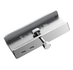 Orico Hub MH5PMM za vgradnjo v USB-C / USB-A SD TF 3,5 mm avdio priključek – srebrn