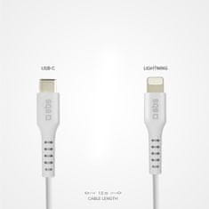 SBS Kabel z MFi USB-C certifikatom - iPhone Lightning 1 m - bel