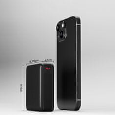 SBS Powerbank 10000 mAh Power Delivery - črn