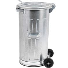 Meva Kolesa za kolesa za vedro za pepel in odpadke MEVA 110L