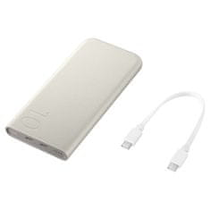 Samsung Original FastCharge 2x USB-C 25W 10000mAh powerbank, bež