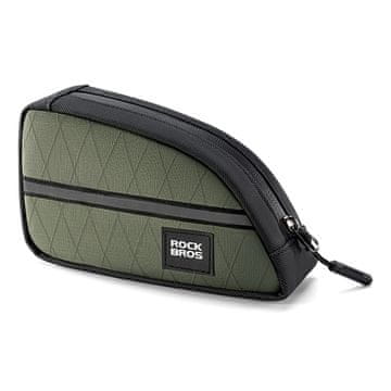 ROCKBROS Triangular bicycle bag for frame 0.8l - green