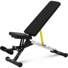 Gymrex Naklonjena trening bench, nastavljiva od 90 do 180 stopinj, do 100 kg