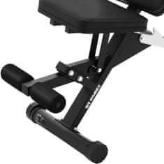 Gymrex Naklonjena trening bench, nastavljiva od 90 do 180 stopinj, do 100 kg