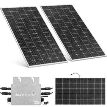 MSW Fotovoltaika za balkon, sončni kolektorji 600 W – komplet