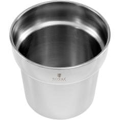 Royal Catering Dispenser za kečap z črpalko, jeklen, 6,6 l