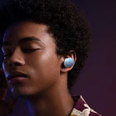 Choetech Brezžične slušalke TWS Bluetooth 5.3 LightAura VocalSound - modre