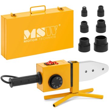 MSW Zvarilnik za cevi PP PB PE PV s premerom 20-63 mm 300C 800/1750 W - komplet