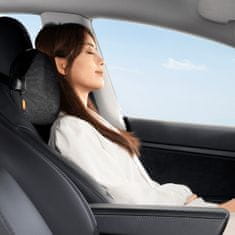 BASEUS Vozniška blazina za glavo iz 2 materialov ComfortRide Series črna