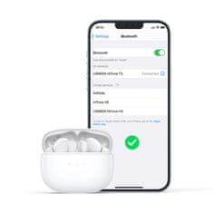 Ugreen Brezžične slušalke Bluetooth TWS ANC WS106 HiTune T3 bele